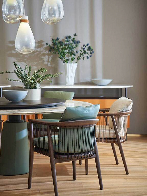 Обеденный стол Poltrona frau Mesa Ellipse - фото-2 | interior market