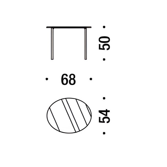 Журнальный столик Moroso Fishbone - фото-4 | interior market