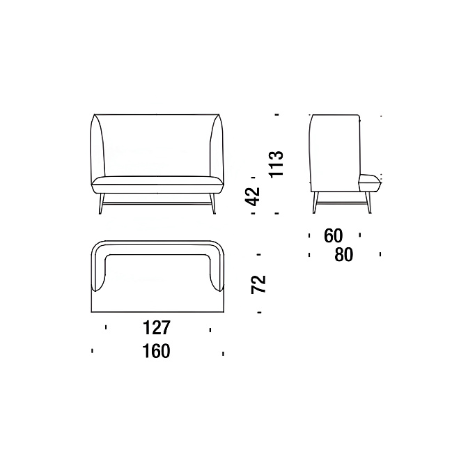 Диван Moroso Gimme Shelter - фото-3 | interior market