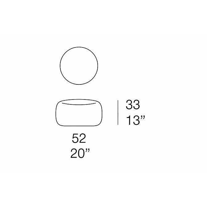 Пуф Paola lenti Picot - фото-3 | interior market