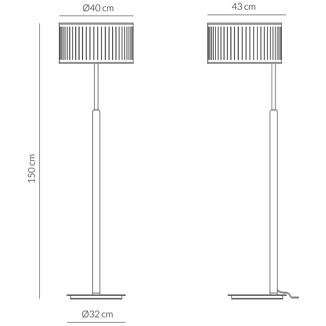 Торшер NOMON Autumn - фото-9 | interior market