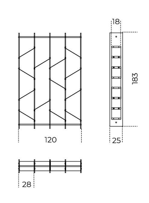 Стеллаж  Gallotti&Radice ISOLA - фото-2 | interior market Стеллаж  Gallotti&Radice ISOLA - фото-2 | interior market