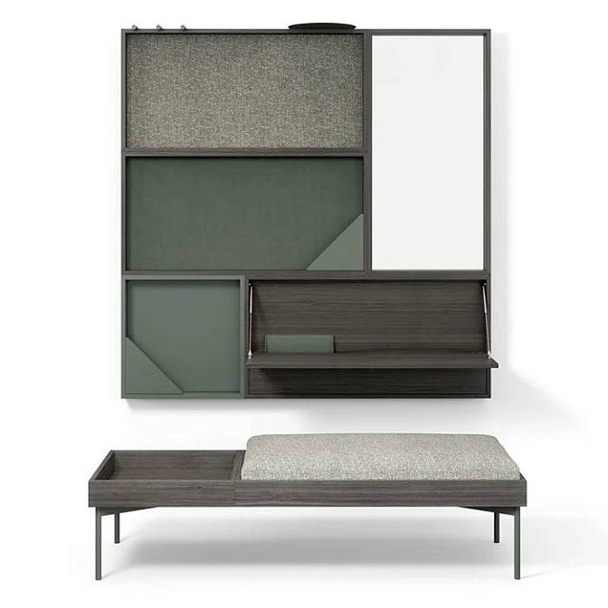 Комплект мебели для прихожей Novamobili Cube - фото-1 | interior market