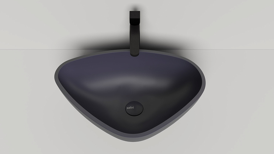 Раковина накладная матовая SALINI GLORIA 06 - фото-3 | interior market