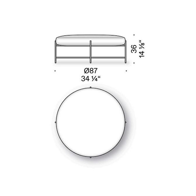 Пуф De Padova SEN POUF - фото-2 | interior market