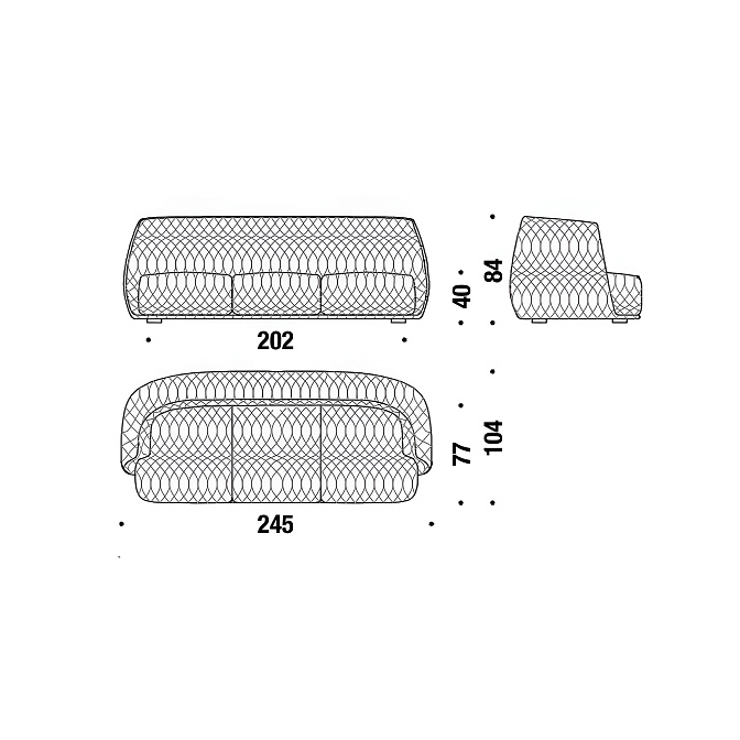 Диван Moroso Redondo - фото-5 | interior market
