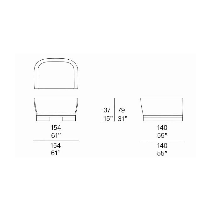 Диван для улицы Paola lenti Ami - фото-4 | interior market