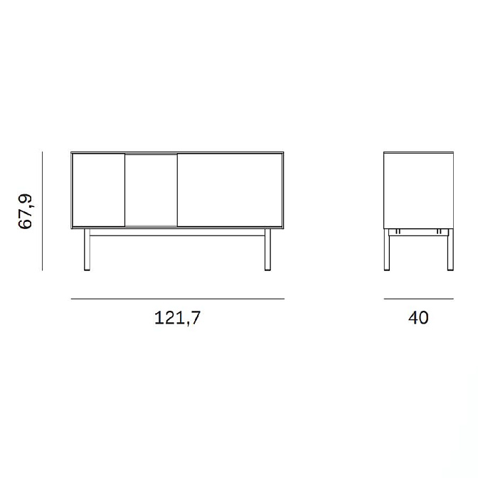 Комод Novamobili Reverse - фото-2 | interior market