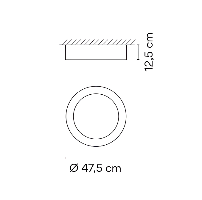 Потолочный светильник  Vibia Duo petra - фото-4 | interior market