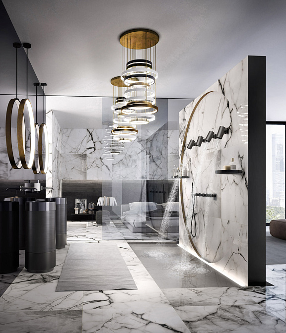 Верхний душ Gessi SPOTWATER CESELLO - фото-5 | interior market