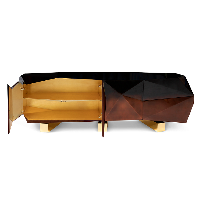 Комод Boca do Lobo Diamond Chocolate XL - фото-4 | interior market