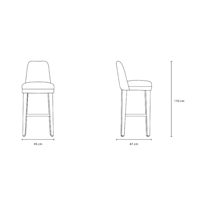 Барный стул Tonon Signatures - фото-3 | interior market
