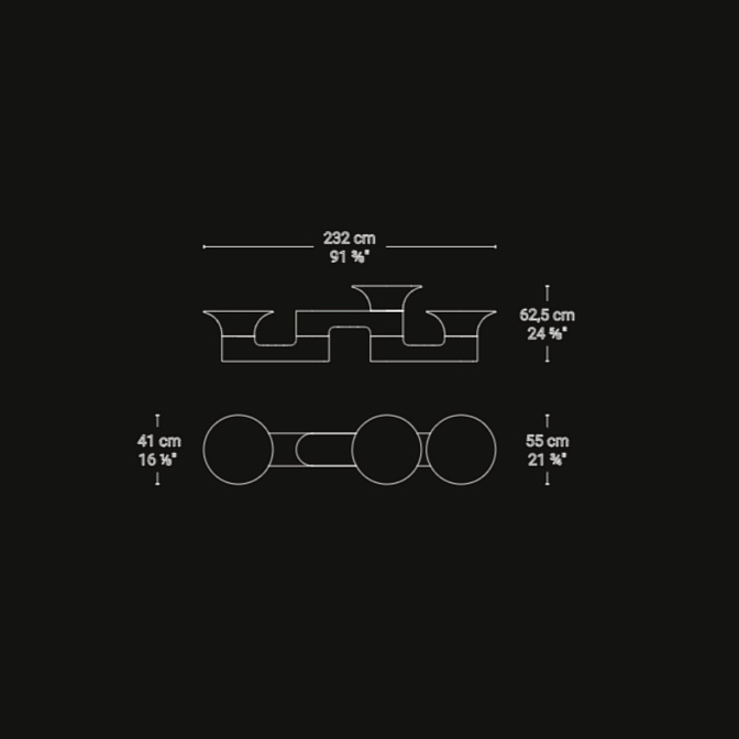 Журнальный столик Neutra Micelio - фото-4 | interior market