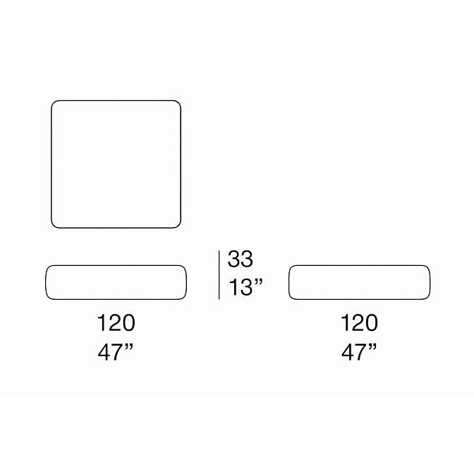 Пуф для улицы Paola lenti Hopi - фото-5 | interior market