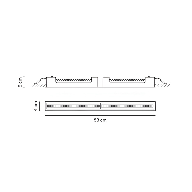 Потолочный светильник  Vibia LINE - фото-3 | interior market