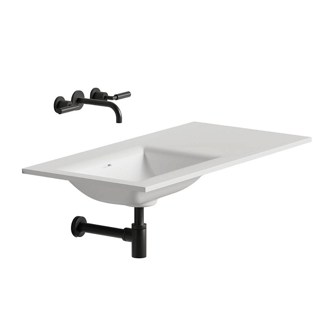 Раковина подвесная SALINI ONDA FLOW SQUARE - фото-1 | interior market