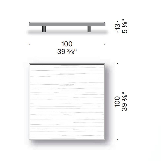 Журнальный столик De Padova Alberese Wood - фото-5 | interior market