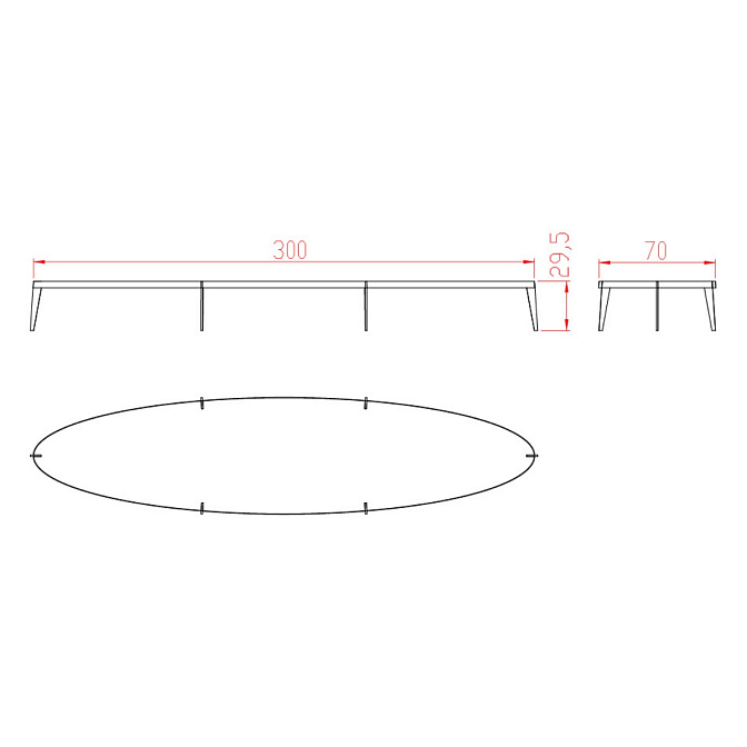 Кофейный столик JNL KUTA - фото-2 | interior market