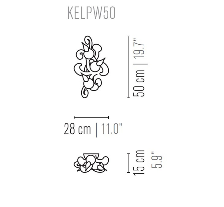 Бра Brand Van Egmond KELP - фото-2 | interior market