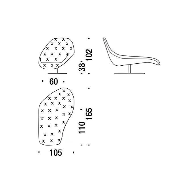 Кресло Moroso Bohemian - фото-5 | interior market