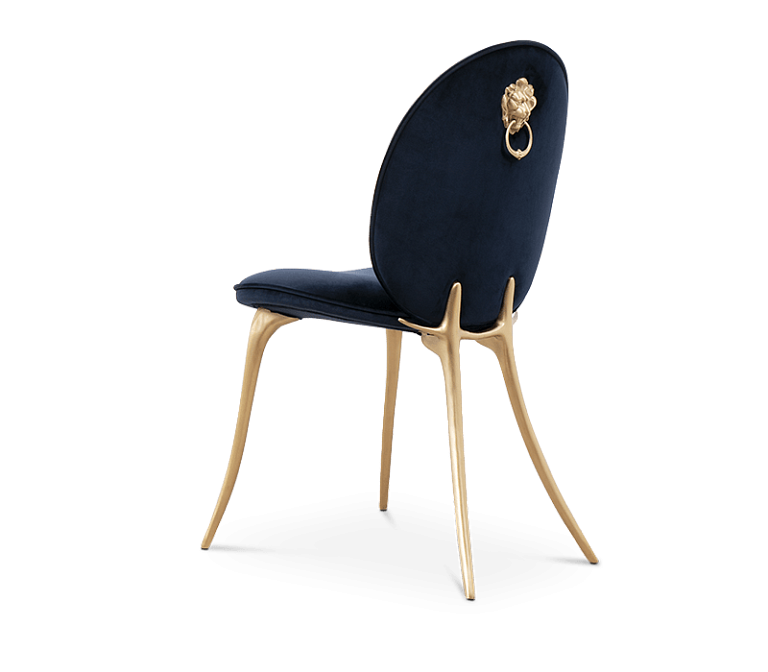 Обеденный стул Boca do Lobo Soleil Blue Chair - фото-2 | interior market