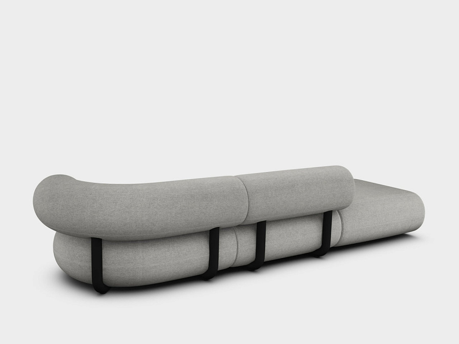 Модульный диван Tom Dixon Fat Left Arm Backrest Modular Sofa - фото-5 | interior market