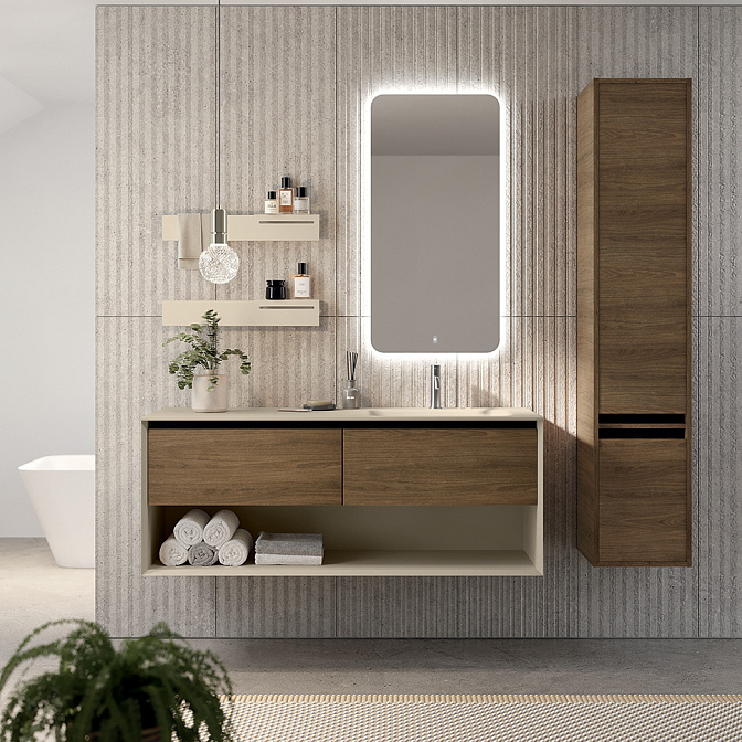 Комплект мебели с раковиной Oasis Smartcode - фото-2 | interior market