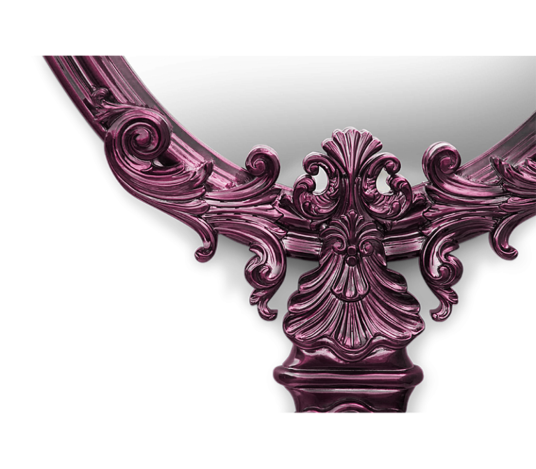 Зеркало интерьерное Boca do Lobo Marie Antoinette Amethyst Mirror - фото-3 | interior market