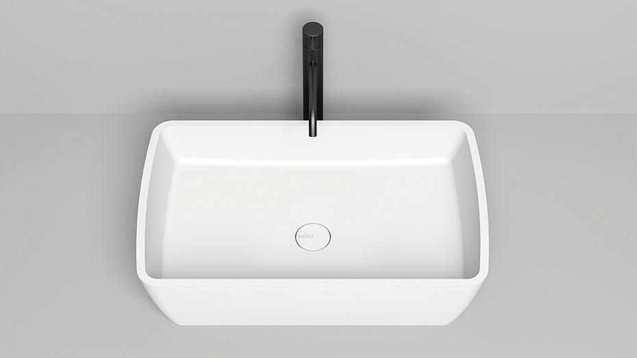 Раковина накладная матовая SALINI GLORIA 11 - фото-3 | interior market
