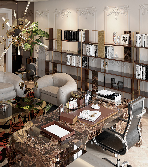 Письменный стол Boca do Lobo Lapiaz Desk - фото-10 | interior market