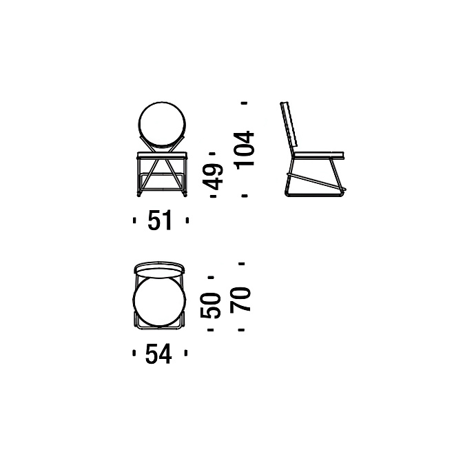 Стул Moroso Double Zero - фото-5 | interior market