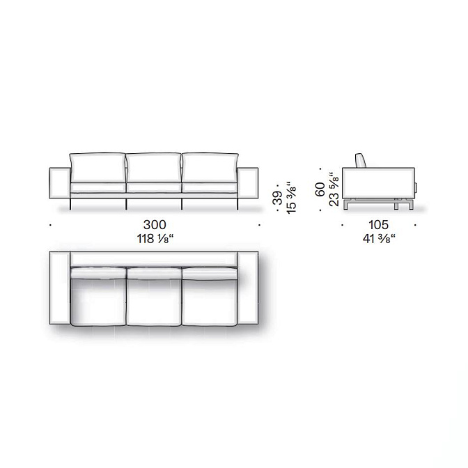 Диван De Padova Flying Landscape 25 - фото-5 | interior market