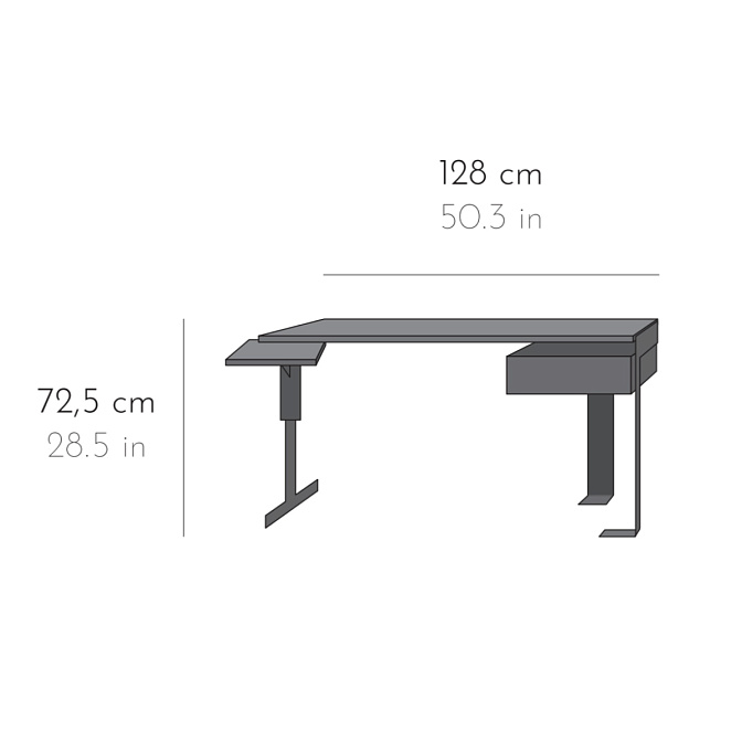 Письменный стол Pierre Chareau Bureau bois et metal - фото-4 | interior market