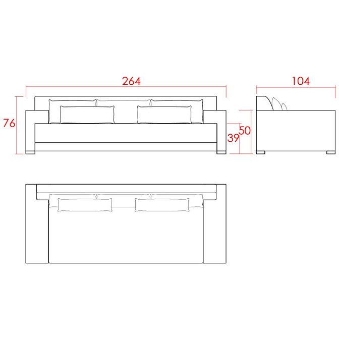 Диван JNL Montaigne - фото-3 | interior market