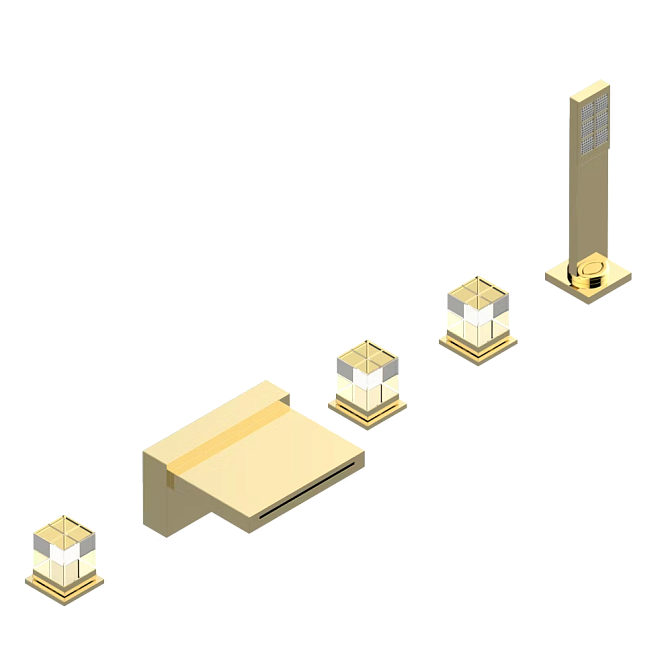 Смеситель для ванны THG Soho - фото-1 | interior market