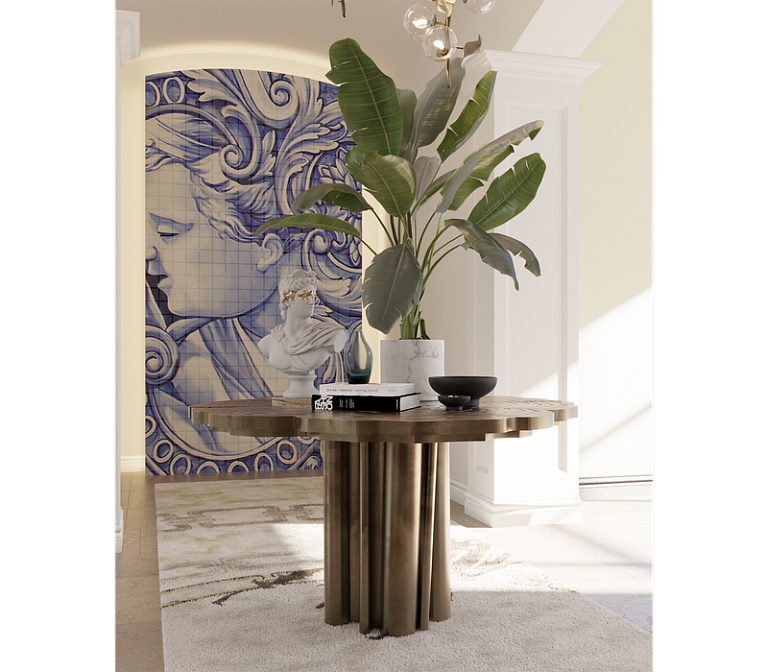 Обеденный стол Boca do Lobo Fortuna Round Dining Table - фото-5 | interior market