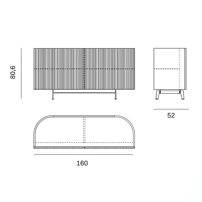Буфет Novamobili Bay - фото-5 | interior market
