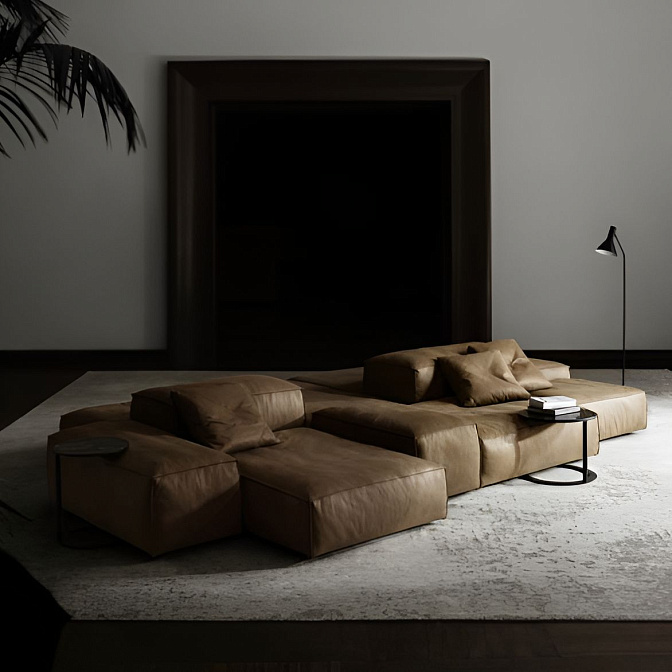 Модульный диван Living Divani Extrasoft - фото-1 | interior market