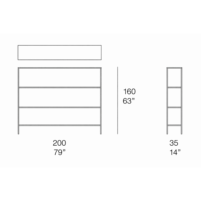 Стеллаж  Paola lenti Plano - фото-5 | interior market