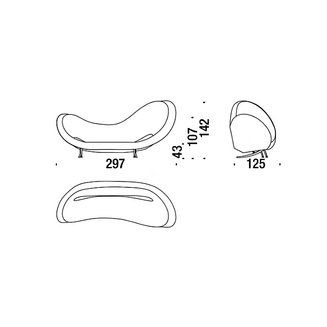 Диван Moroso Victoria and Albert - фото-4 | interior market