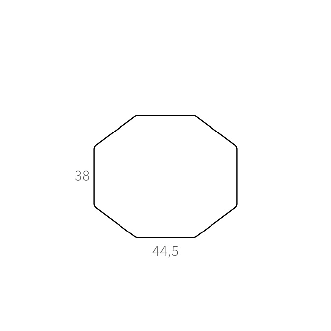 Плейсмат ADJ Октагон - фото-5 | interior market