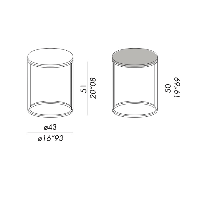 Журнальный столик Meridiani PEK - фото-5 | interior market