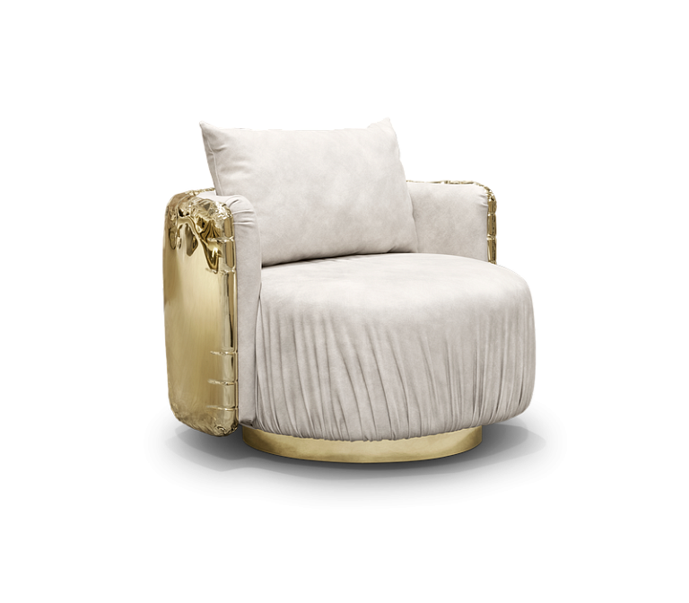 Кресло Boca do Lobo Imperfectio Round Armchair - фото-4 | interior market