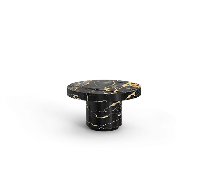Журнальный столик Boca do Lobo Empire Portoro Marble Center Table - фото-6 | interior market