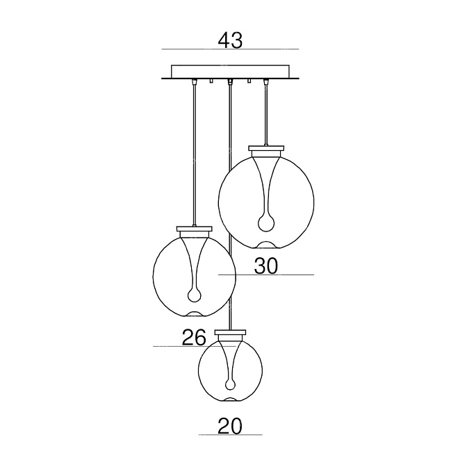 Потолочный светильник  CANGINI&TUCCI LA STILLA - фото-3 | interior market