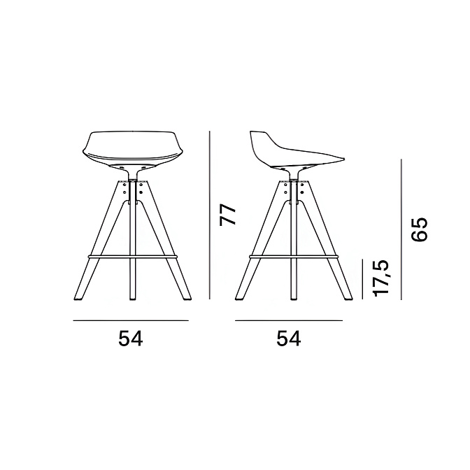 Стул MDF Italia FLOW - фото-4 | interior market