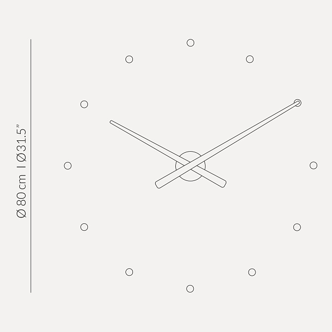 Часы настенные OJ NOMON - фото-4 | interior market