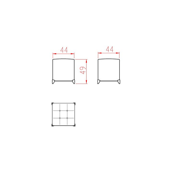 Табурет JNL GINGER - фото-3 | interior market