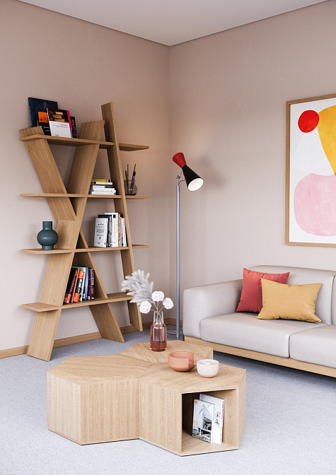 Книжный шкаф WeWood Xi - фото-4 | interior market