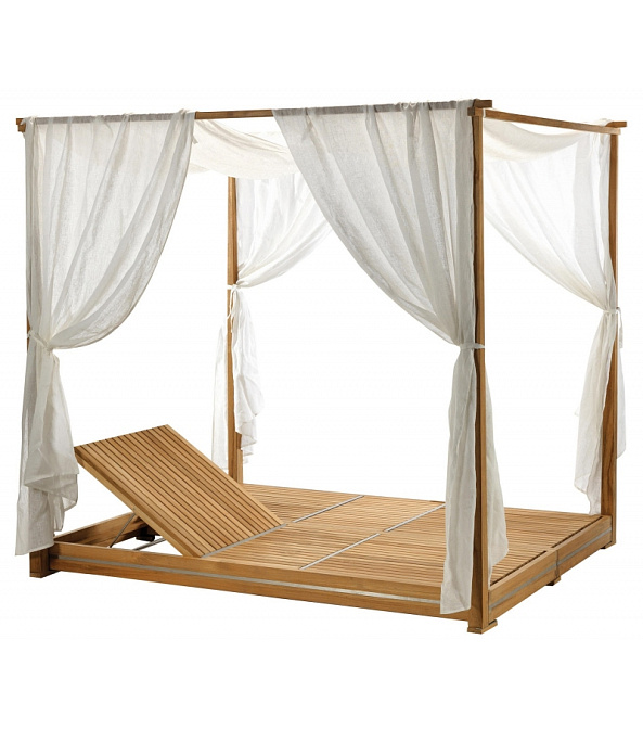 Уличная кровать-шезлонг Ethimo Essenza - фото-3 | interior market